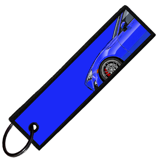 "BLUE BRZ/86/FRS SIDE PROFILE" CUSTOM KEY TAG