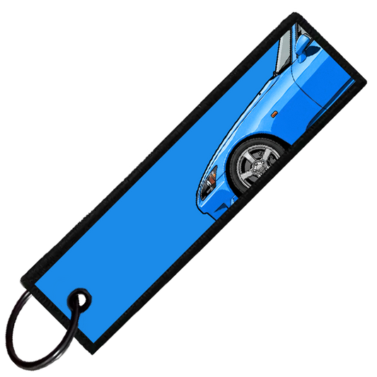 "BLUE S2000 SIDE PROFILE" CUSTOM KEY TAG