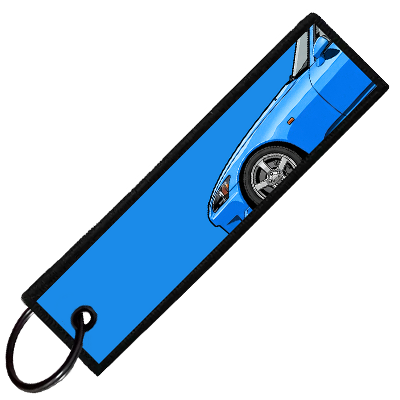 "BLUE S2000 SIDE PROFILE" CUSTOM KEY TAG