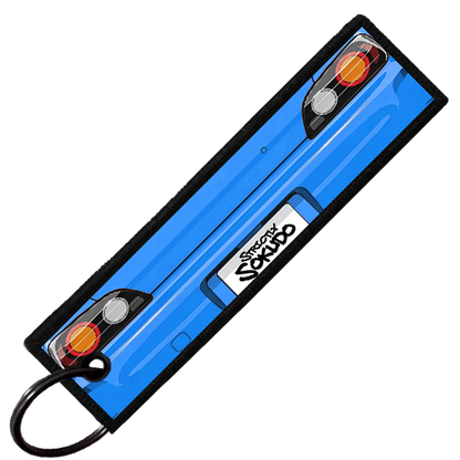"BLUE S2000 PORTRAIT" CUSTOM KEY TAG