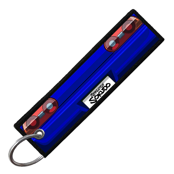 "BLUE R32 GTR PORTRAIT" CUSTOM KEY TAG