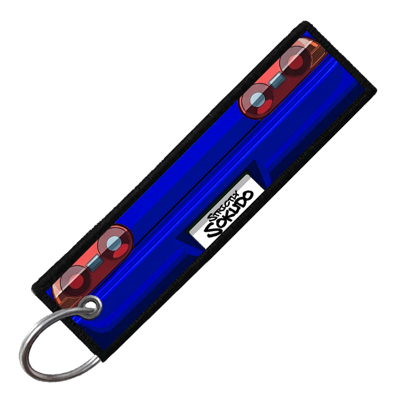 "BLUE R32 GTR PORTRAIT" CUSTOM KEY TAG