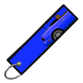 "BLUE MIATA SIDE PROFILE" CUSTOM KEY TAG