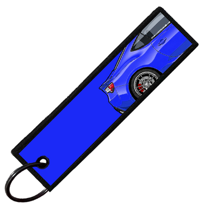 "BLUE BRZ/86/FRS SIDE PROFILE" CUSTOM KEY TAG