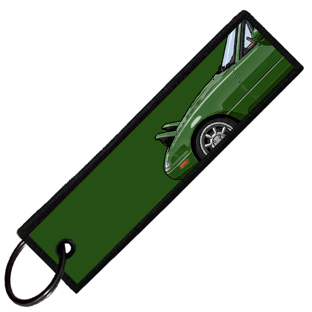 "GREEN MIATA SIDE PROFILE" CUSTOM KEY TAG
