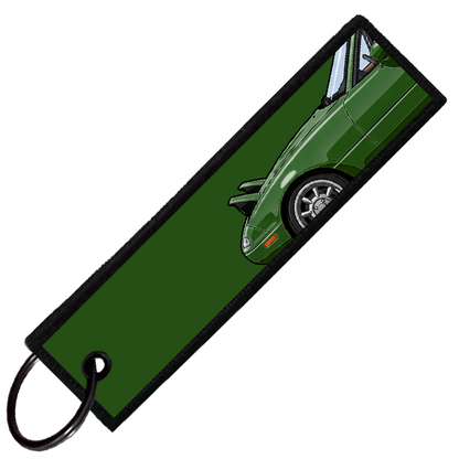 "GREEN MIATA SIDE PROFILE" CUSTOM KEY TAG