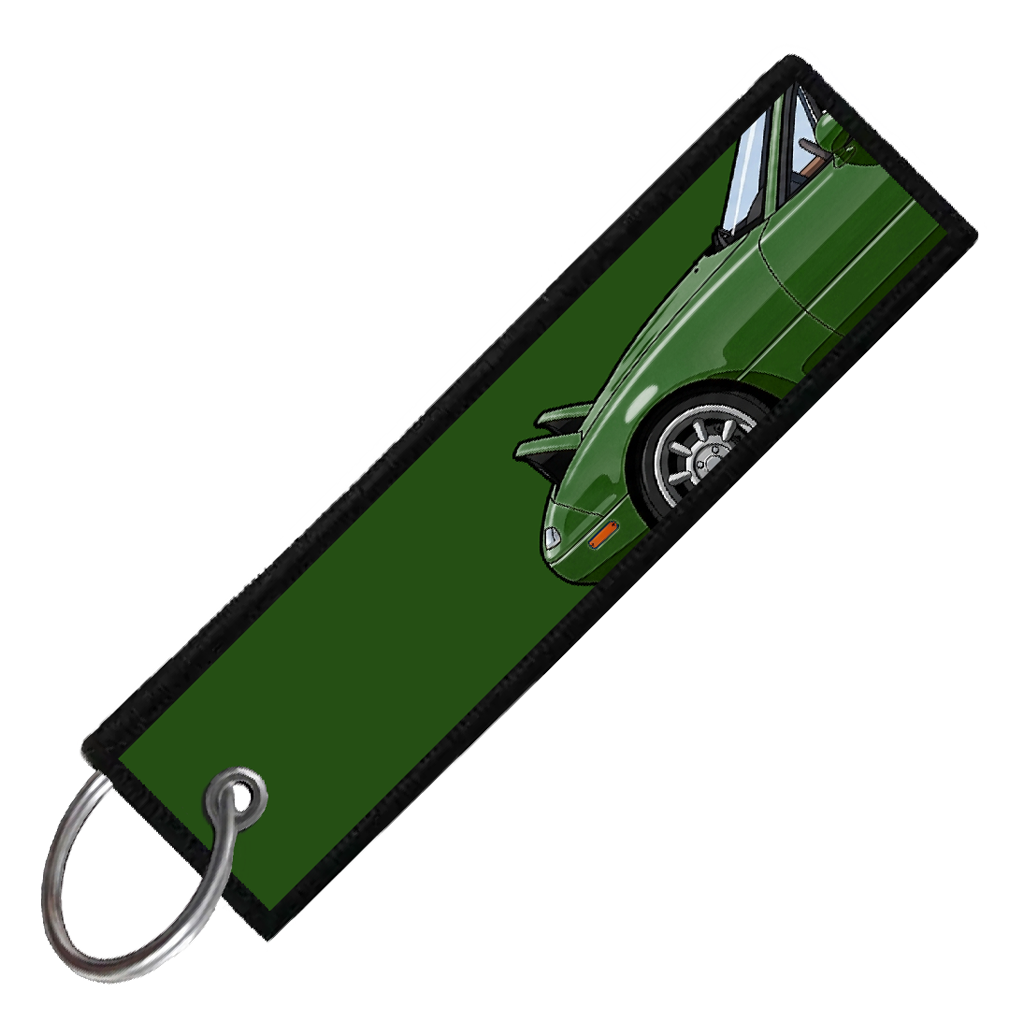 "GREEN MIATA SIDE PROFILE" CUSTOM KEY TAG