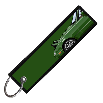 "GREEN MIATA SIDE PROFILE" CUSTOM KEY TAG