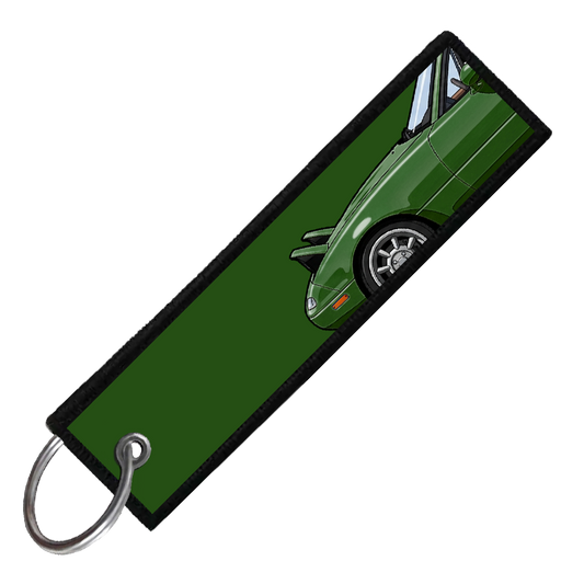 "GREEN MIATA SIDE PROFILE" CUSTOM KEY TAG