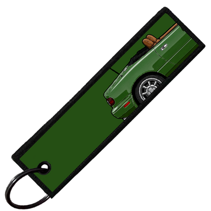 "GREEN MIATA SIDE PROFILE" CUSTOM KEY TAG