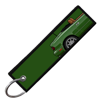 "GREEN MIATA SIDE PROFILE" CUSTOM KEY TAG