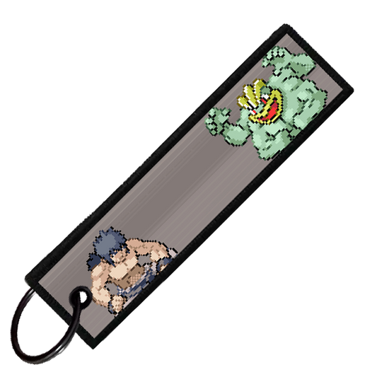 "ELITE 4 BRUNO" CUSTOM KEY TAG