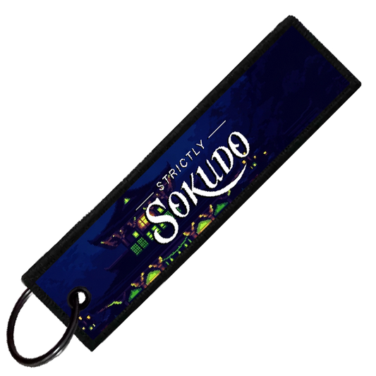 "BRZ PIXEL SIDE PROFILES" CUSTOM KEY TAG