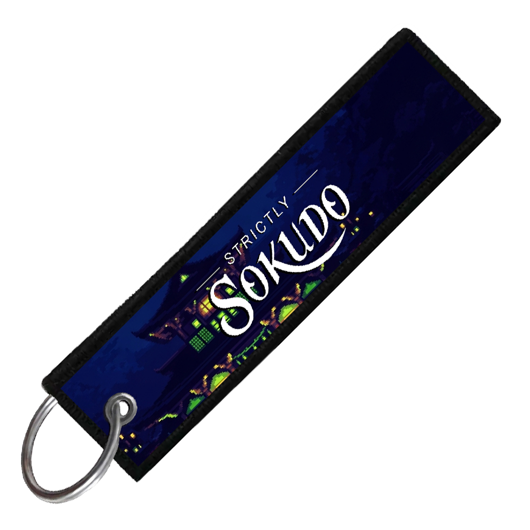 "BRZ PIXEL SIDE PROFILES" CUSTOM KEY TAG