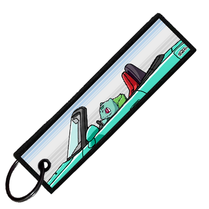"BULBASAUR CRUISER" CUSTOM KEY TAG