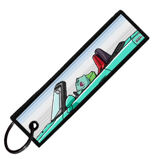"BULBASAUR CRUISER" CUSTOM KEY TAG