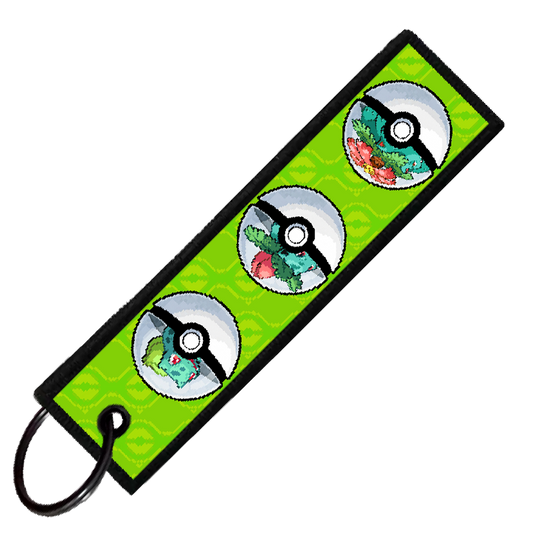 "BULBASAUR POKEBALL EVO" CUSTOM KEY TAG