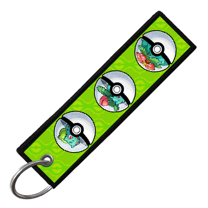 "BULBASAUR POKEBALL EVO" CUSTOM KEY TAG