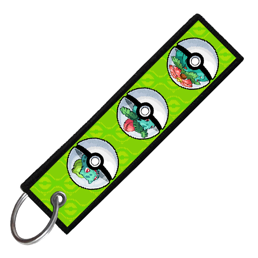 "BULBASAUR POKEBALL EVO" CUSTOM KEY TAG