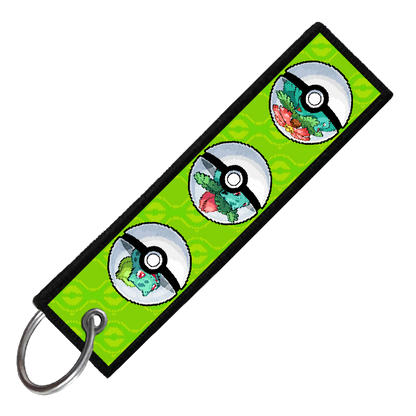 "BULBASAUR POKEBALL EVO" CUSTOM KEY TAG