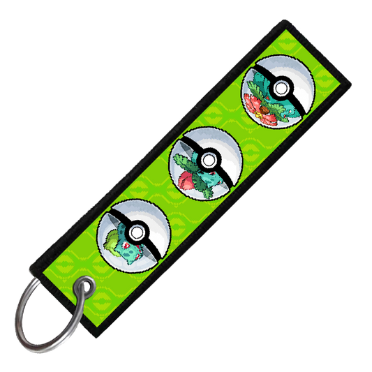 "BULBASAUR POKEBALL EVO" CUSTOM KEY TAG