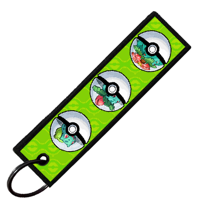 "BULBASAUR POKEBALL EVO" CUSTOM KEY TAG
