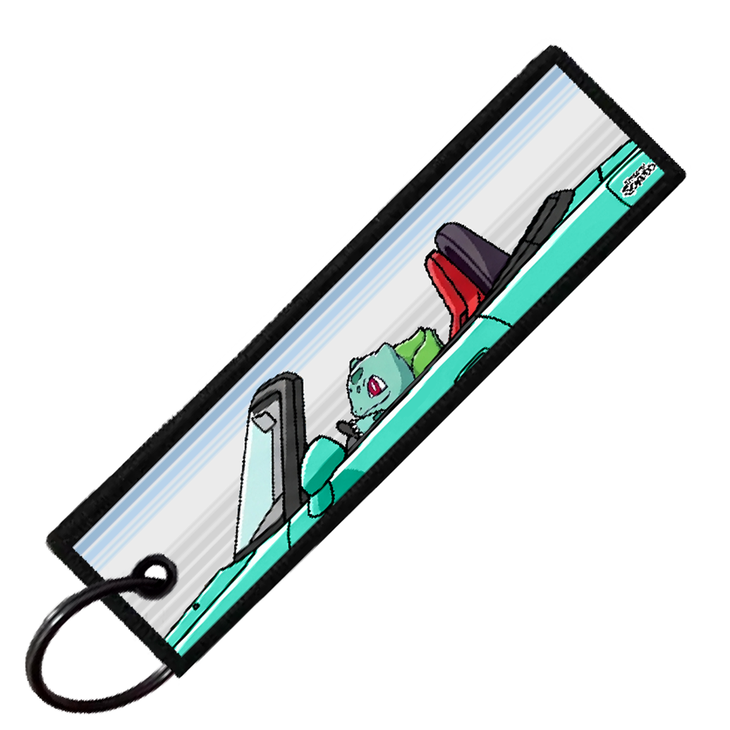 "BULBASAUR CRUISER" CUSTOM KEY TAG