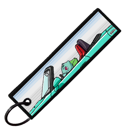 "BULBASAUR CRUISER" CUSTOM KEY TAG