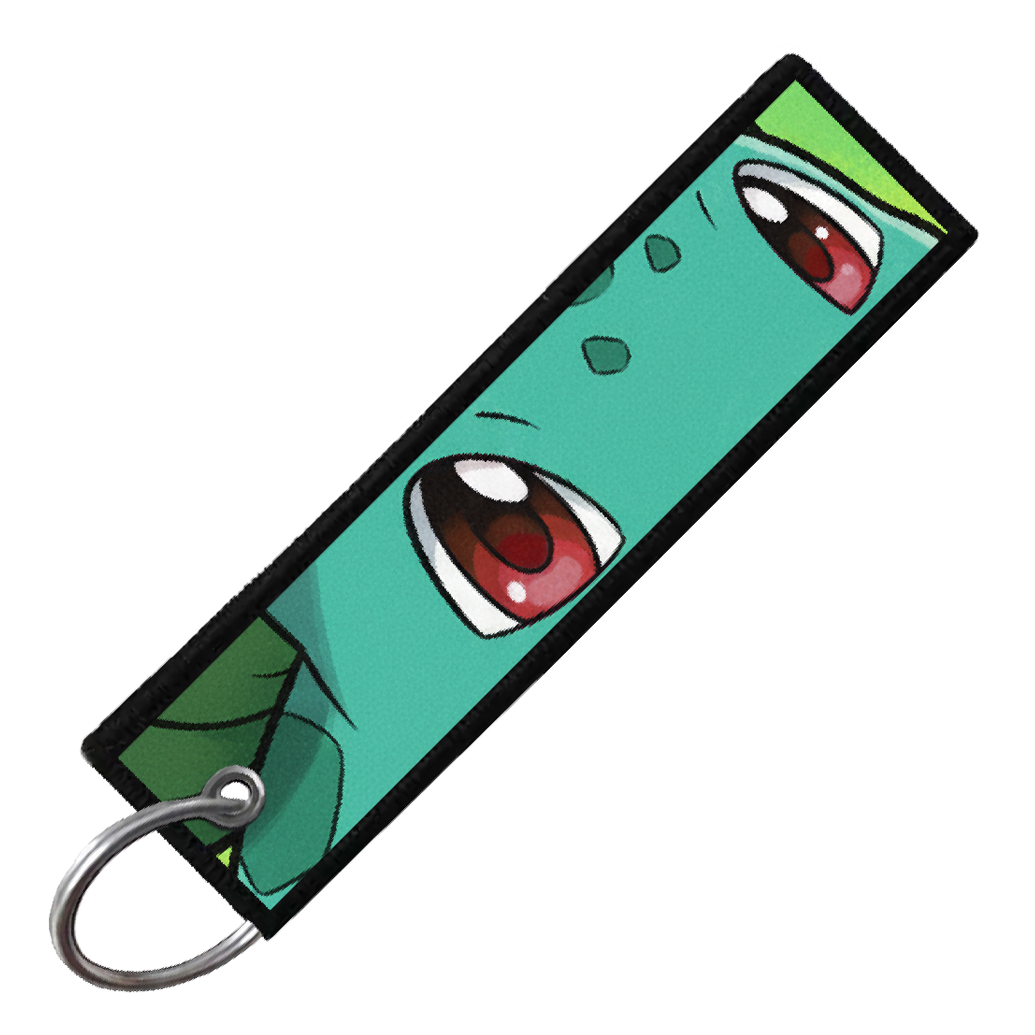 "BULBASAUR PORTRAITS" CUSTOM KEY TAG