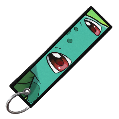 "BULBASAUR PORTRAITS" CUSTOM KEY TAG