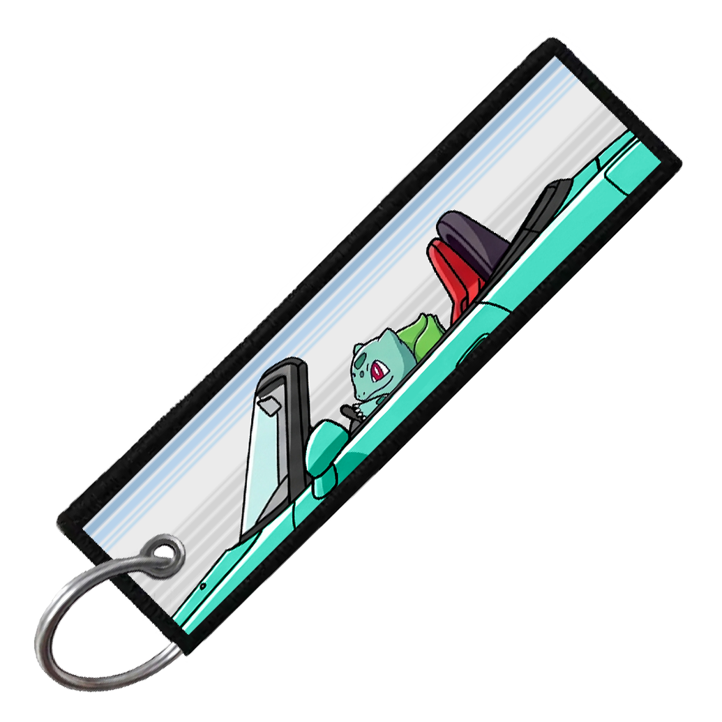 "BULBASAUR CRUISER" CUSTOM KEY TAG