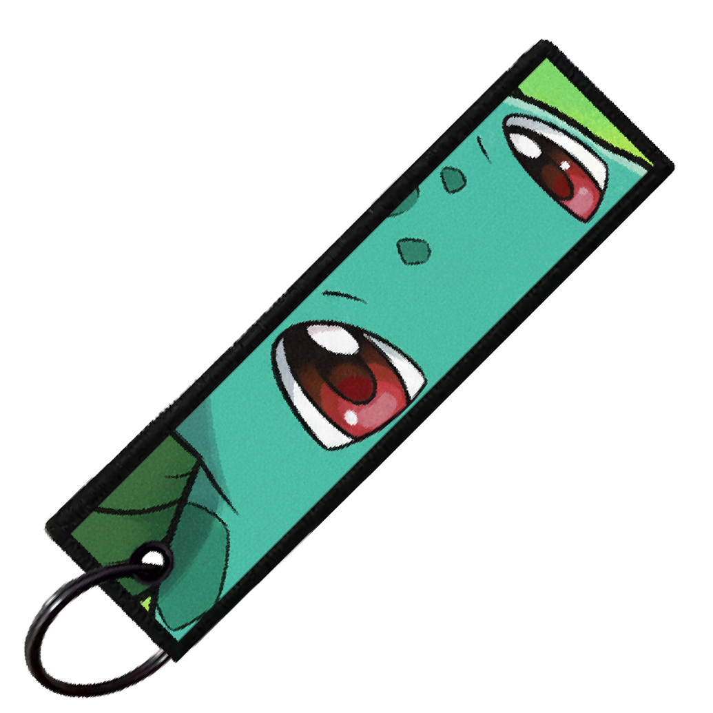 "BULBASAUR PORTRAITS" CUSTOM KEY TAG