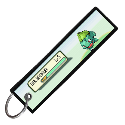 "BULBASAUR BATTLE ENCOUNTER" CUSTOM KEY TAG