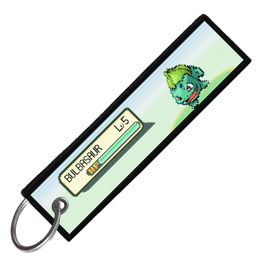 "BULBASAUR BATTLE ENCOUNTER" CUSTOM KEY TAG