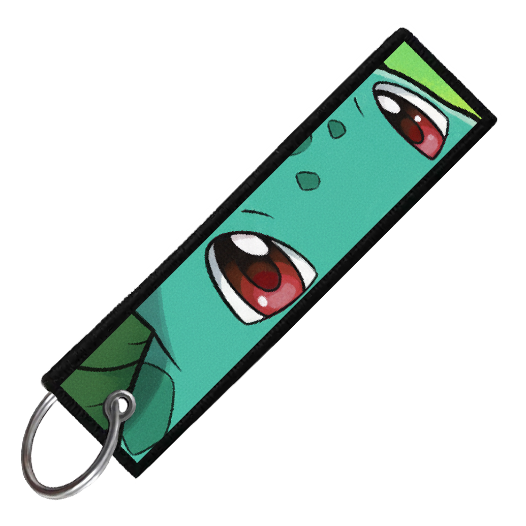 "BULBASAUR PORTRAITS" CUSTOM KEY TAG