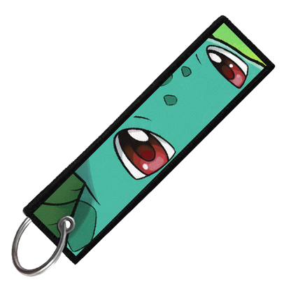 "BULBASAUR PORTRAITS" CUSTOM KEY TAG
