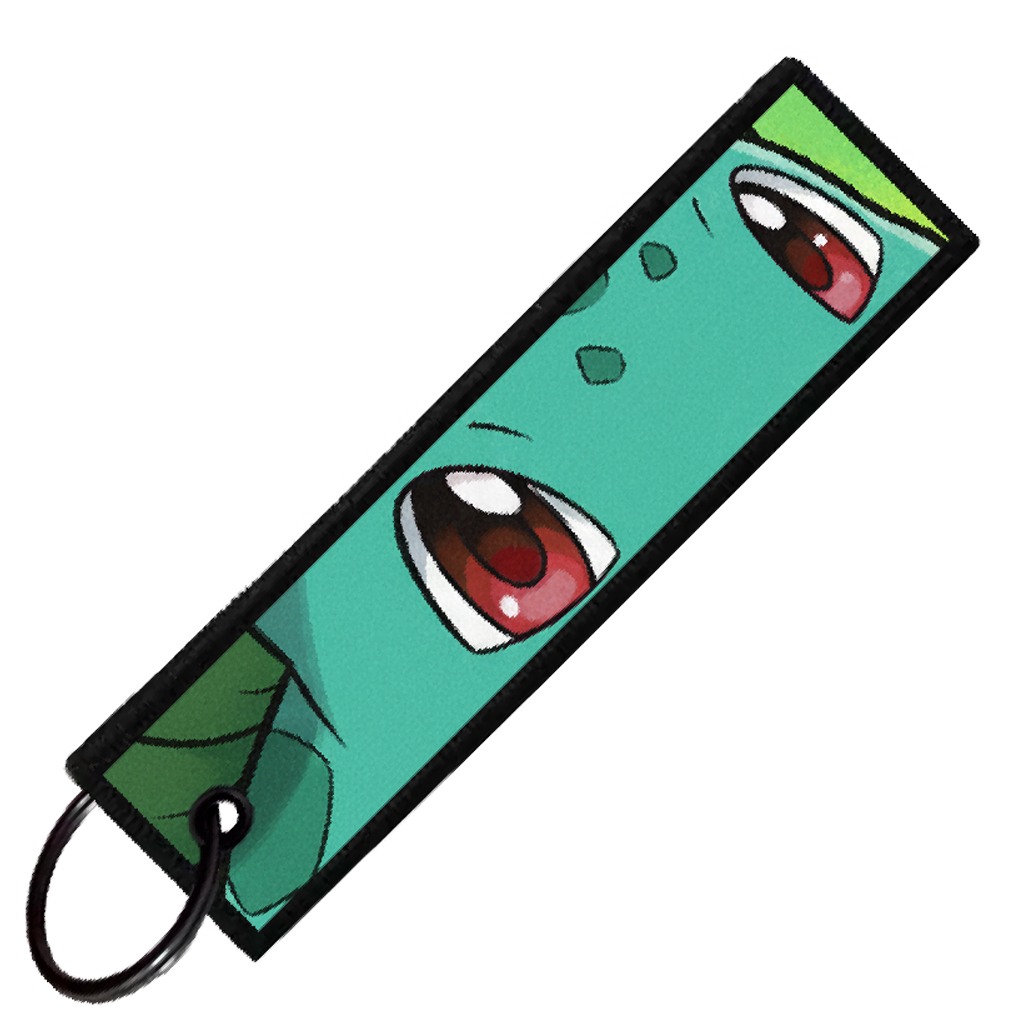 "BULBASAUR PORTRAITS" CUSTOM KEY TAG