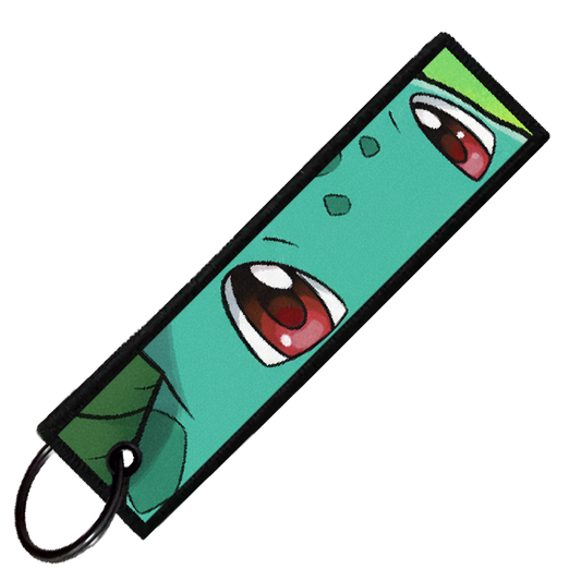 "BULBASAUR PORTRAITS" CUSTOM KEY TAG