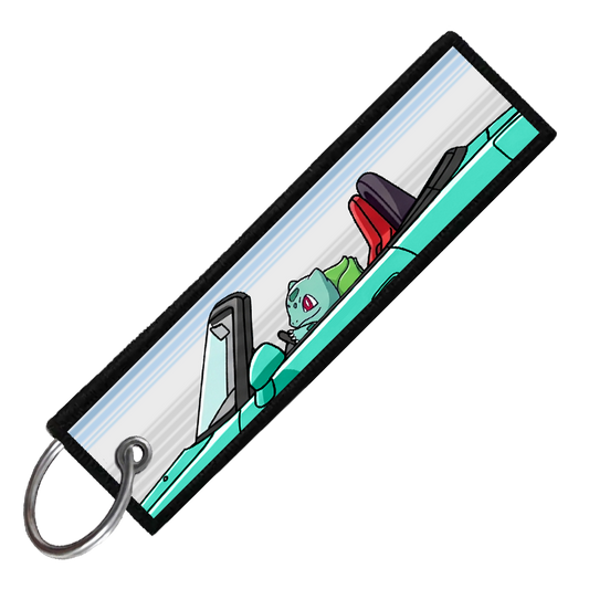 "BULBASAUR CRUISER" CUSTOM KEY TAG