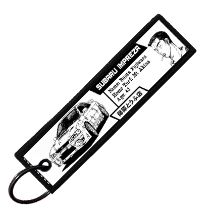 "BUNTA DRIVER STATS" CUSTOM KEY TAG