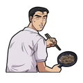 "BUNTA COOKING" WINDOW PEEKER