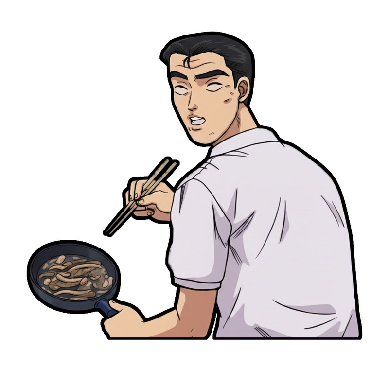 "BUNTA COOKING" WINDOW PEEKER