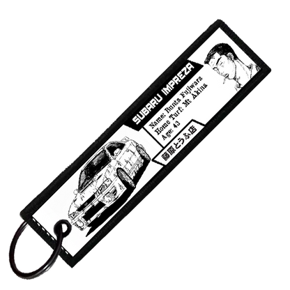 "BUNTA DRIVER STATS" CUSTOM KEY TAG