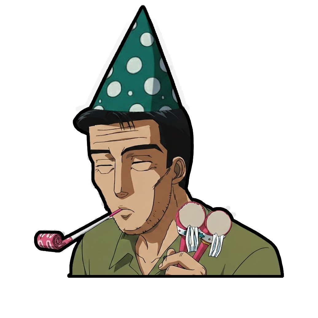 "BUNTA BIRTHDAY" WINDOW PEEKER