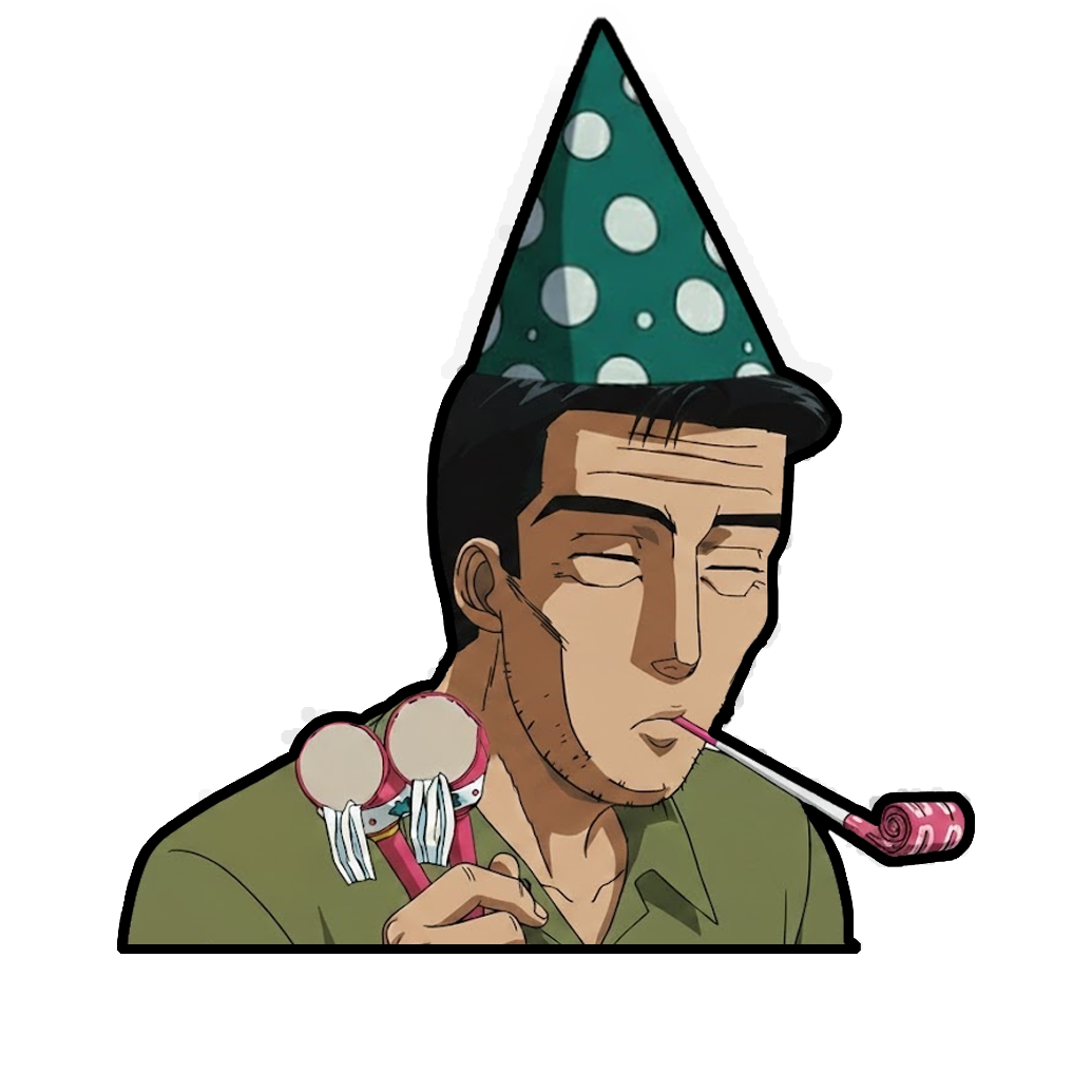 "BUNTA BIRTHDAY" WINDOW PEEKER