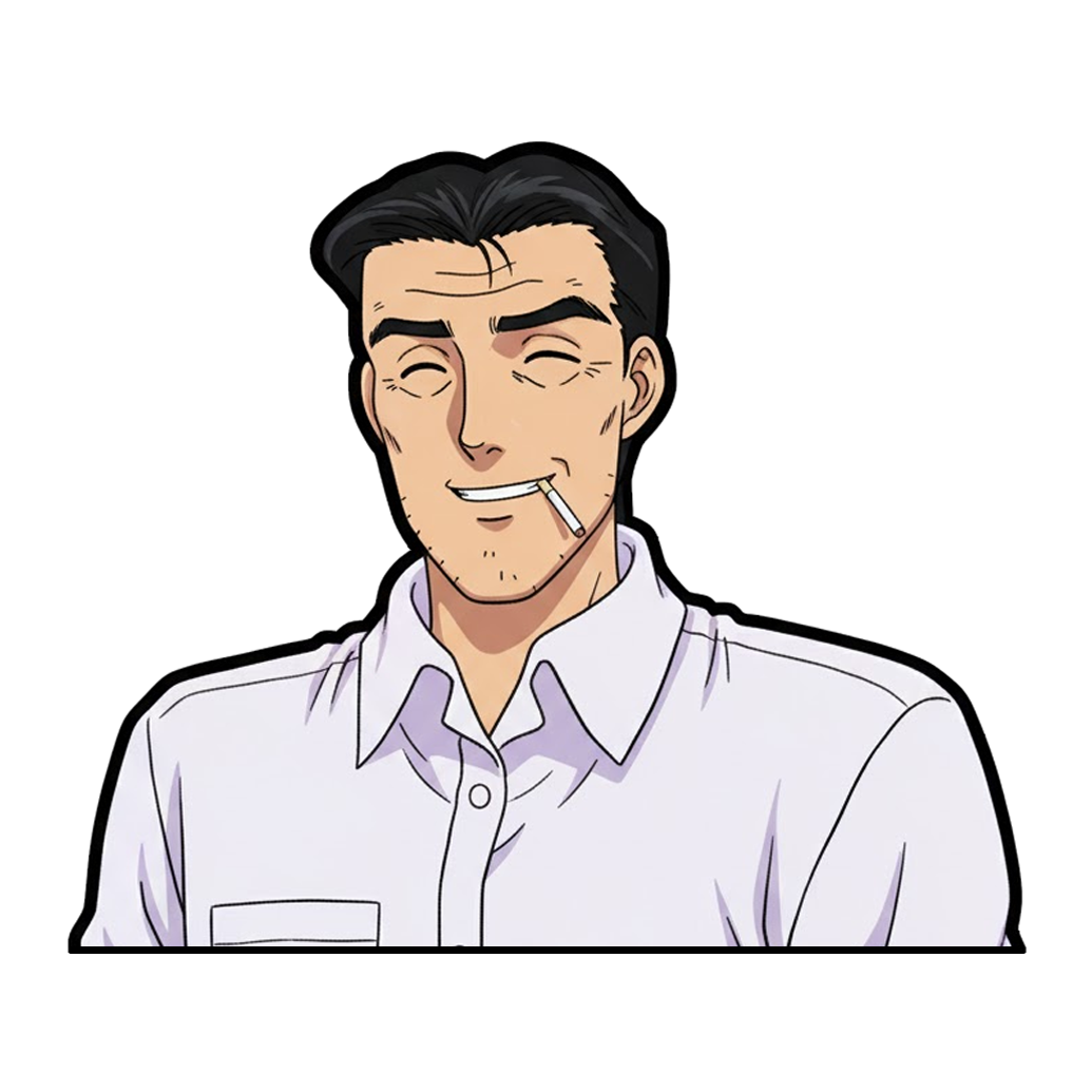 "BUNTA SMOKING" WINDOW PEEKER