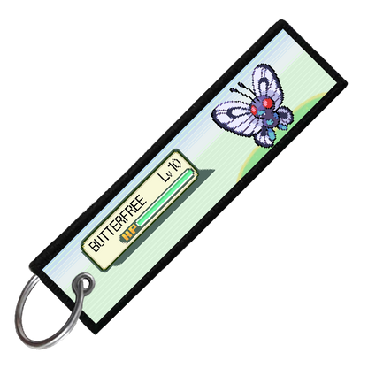 "BUTTERFREE BATTLE ENCOUNTER" CUSTOM KEY TAG