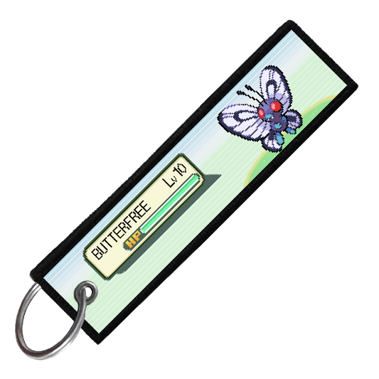 "BUTTERFREE BATTLE ENCOUNTER" CUSTOM KEY TAG