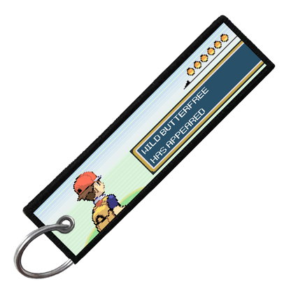 "BUTTERFREE BATTLE ENCOUNTER" CUSTOM KEY TAG