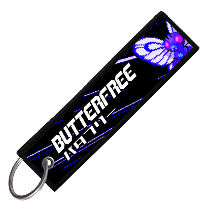 "JAPANESE BUTTERFREE" CUSTOM KEY TAG